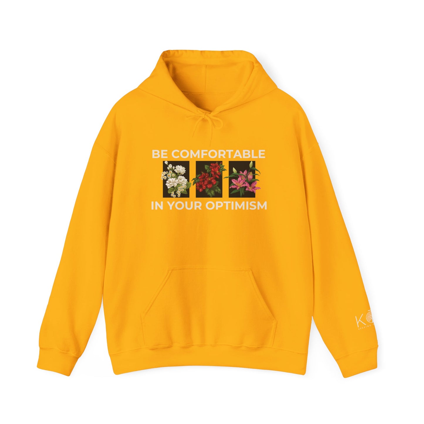 Be Comfortable in your Optimism Hoodie