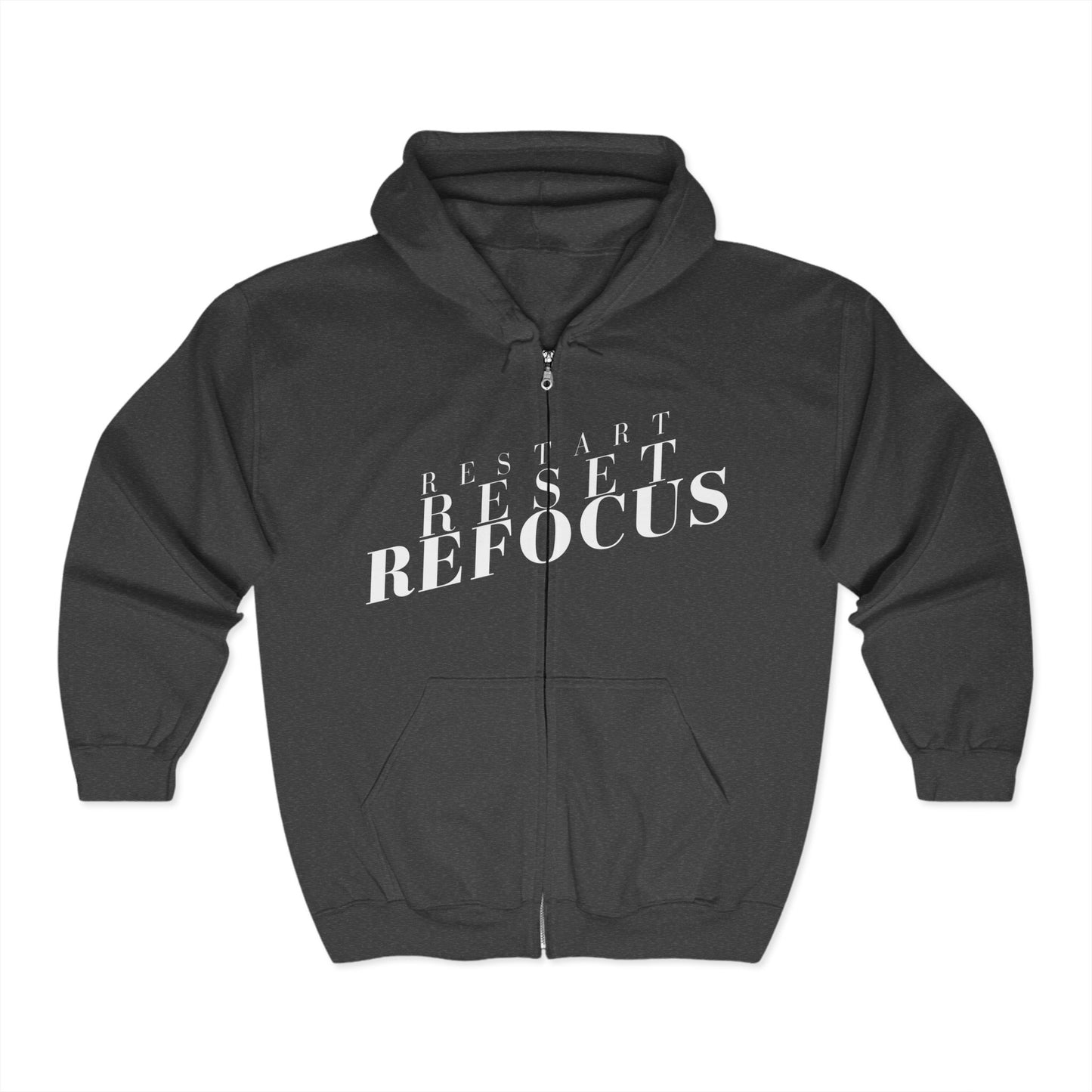 Reset Restart Refocus Hoodie