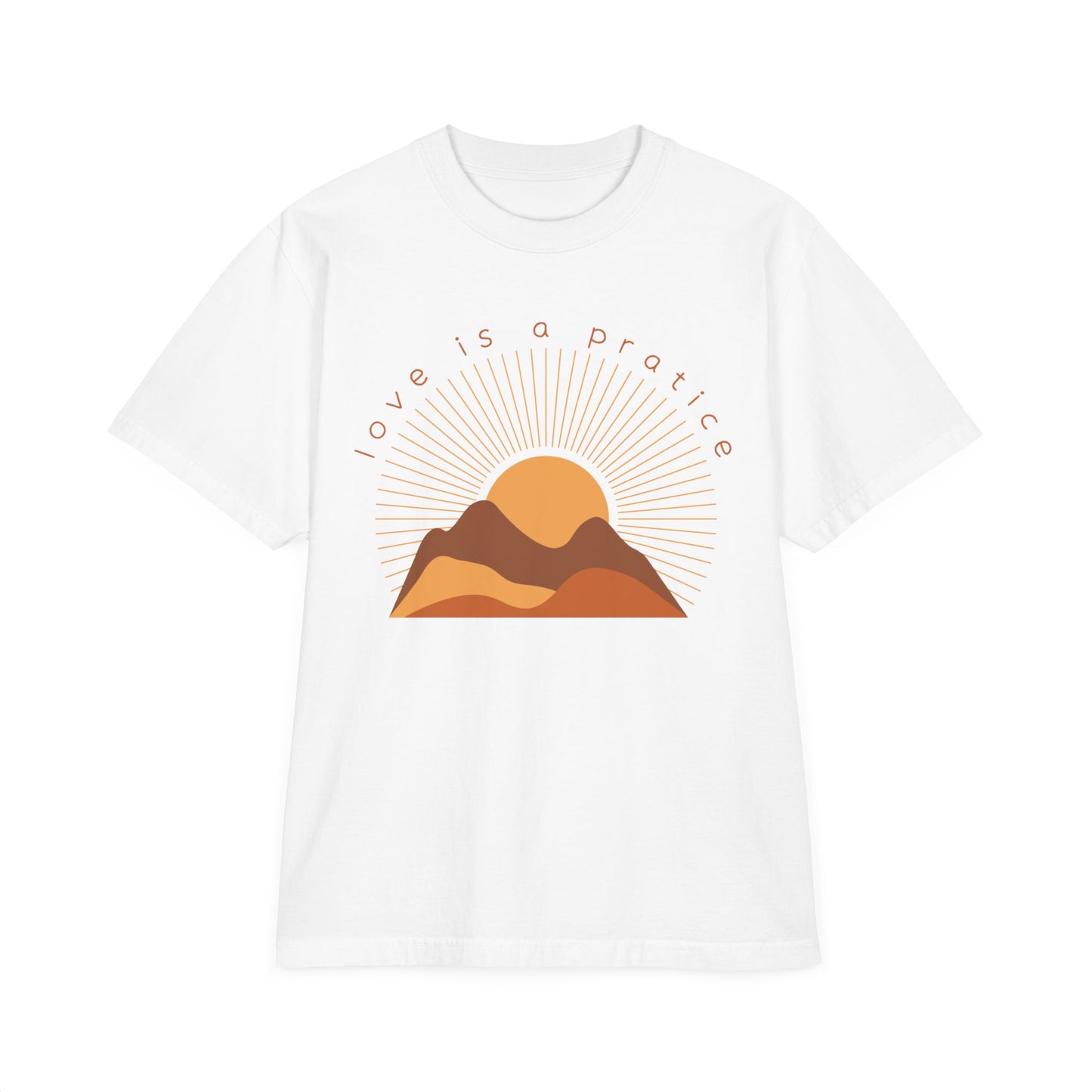 Love is a Practice Oversize T-Shirt