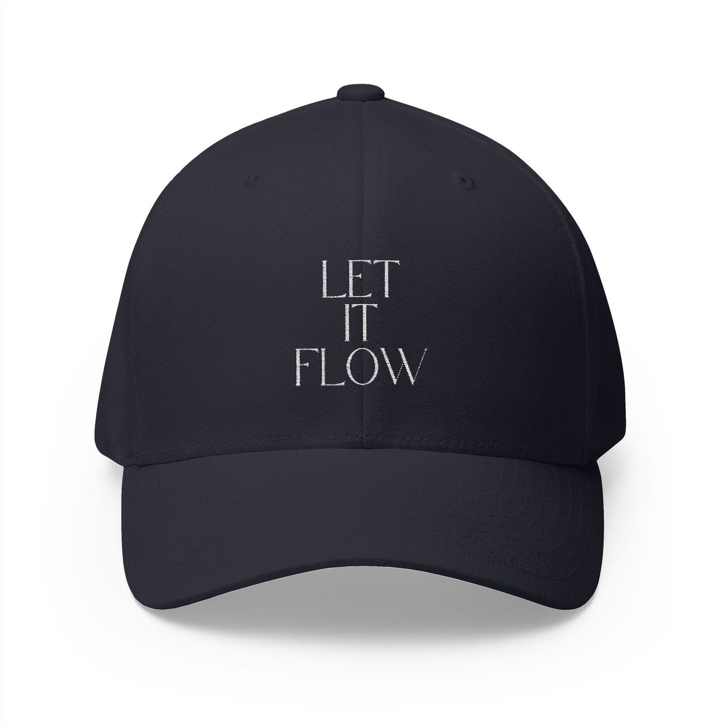 Let It Flow Closed-Back Structured Cap (Embroidery)