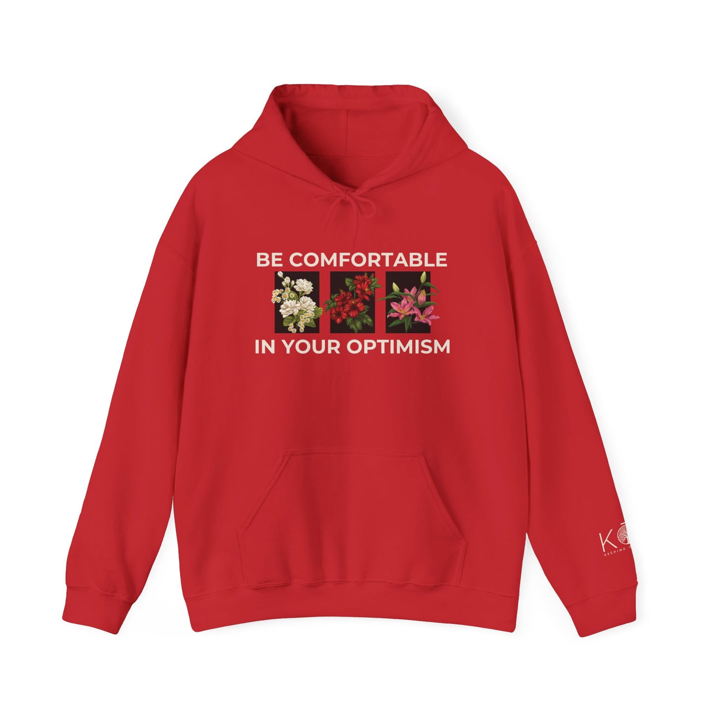 Be Comfortable in your Optimism Hoodie