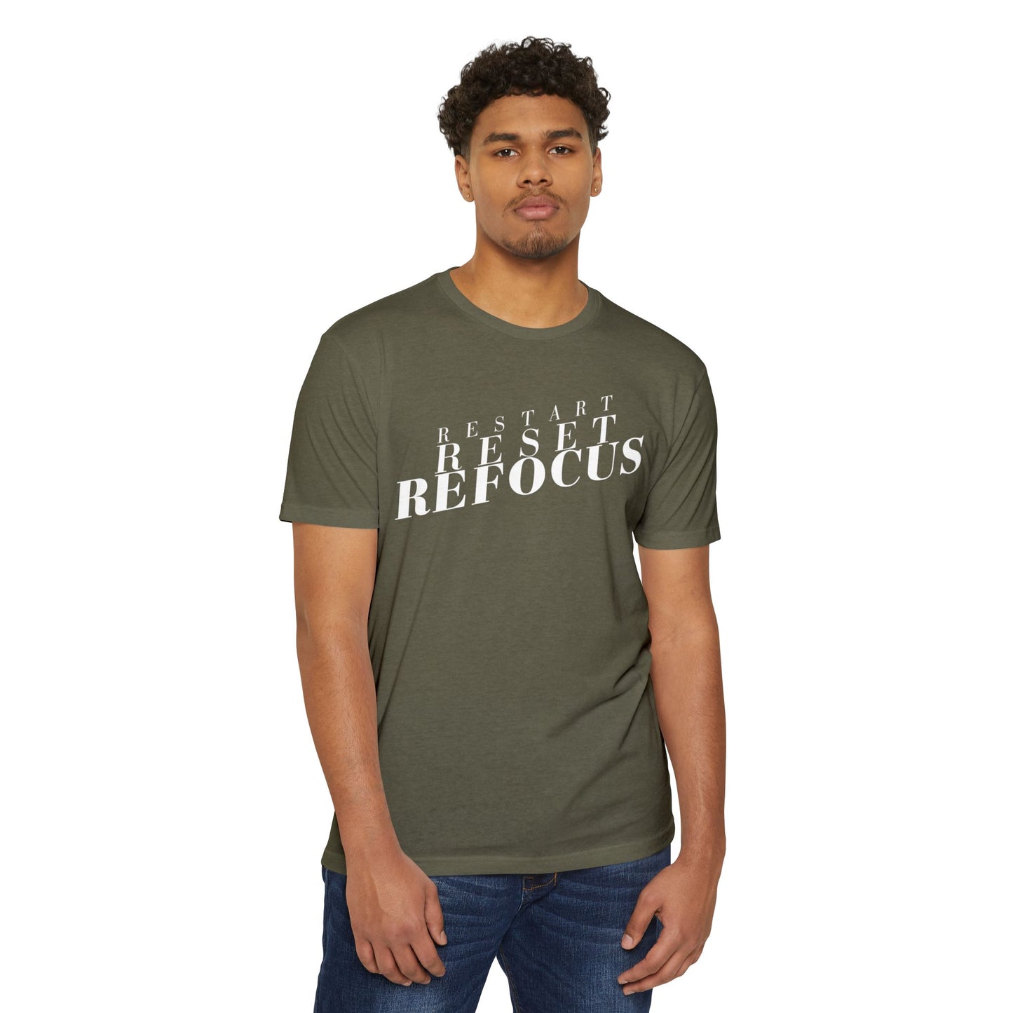 Restart Reset Refocus T-Shirt