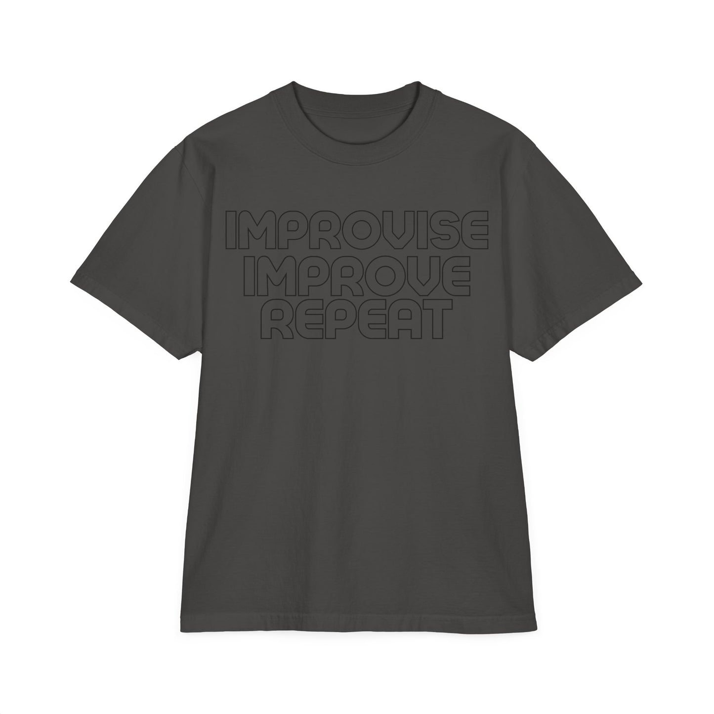 Improvise Improve Repeat Drop Oversize T-Shirt