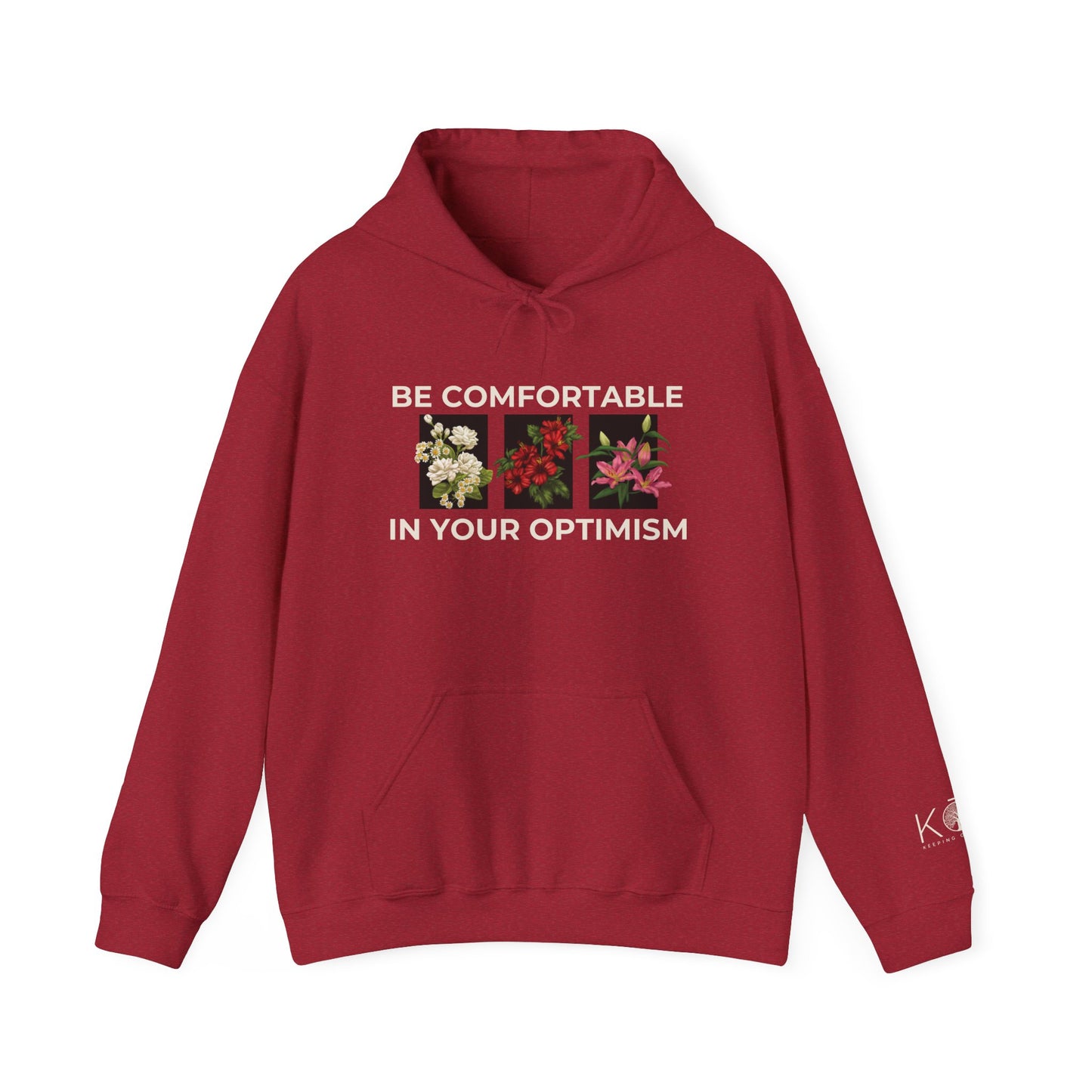 Be Comfortable in your Optimism Hoodie