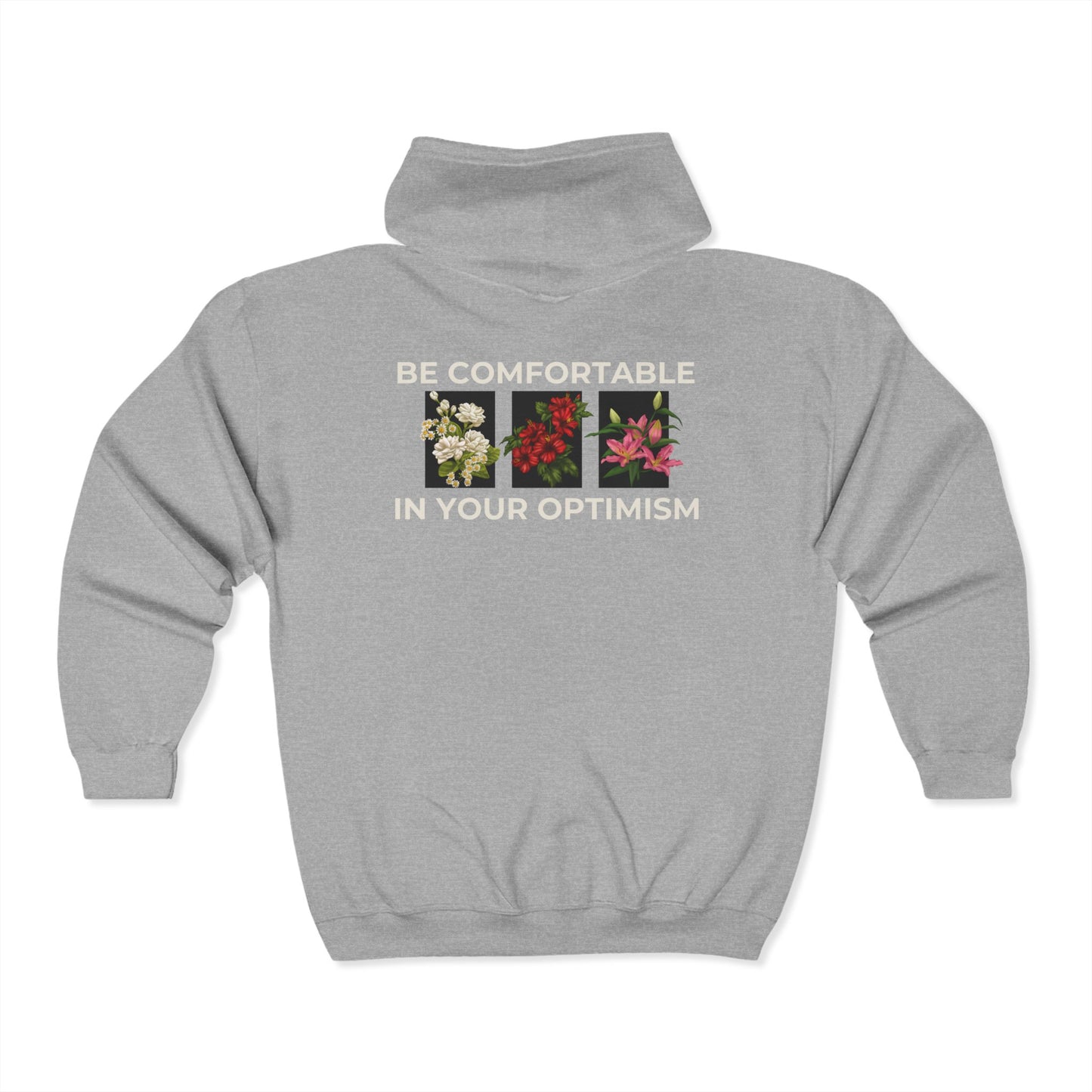 Comfortable in your Optimism Zip Hoodie