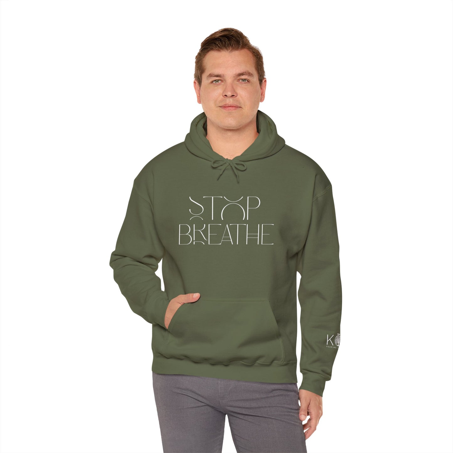 Stop Breathe Hoodie