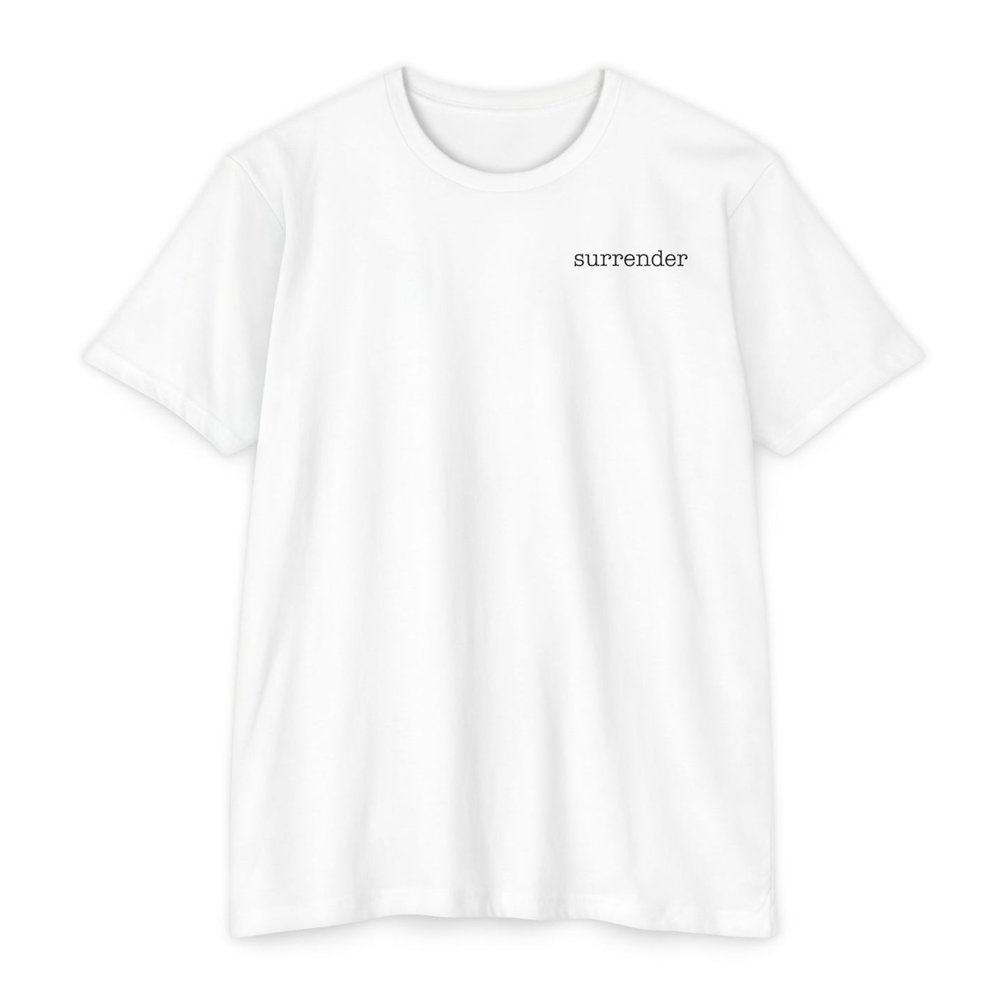Surrender Small Print T-Shirt