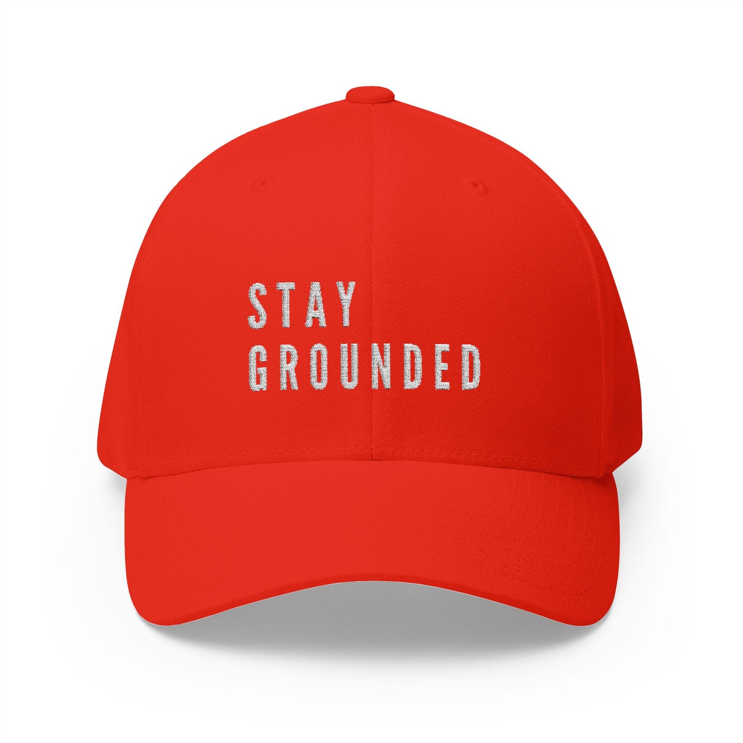Stay Grounded Closed-Back Structured Cap (Embroidery)