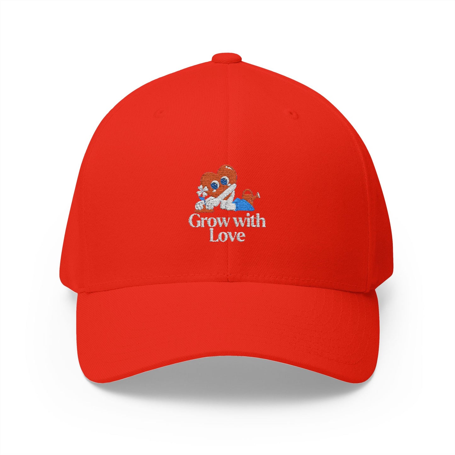Grow With Love Closed-Back Structured Cap (Embroidery)