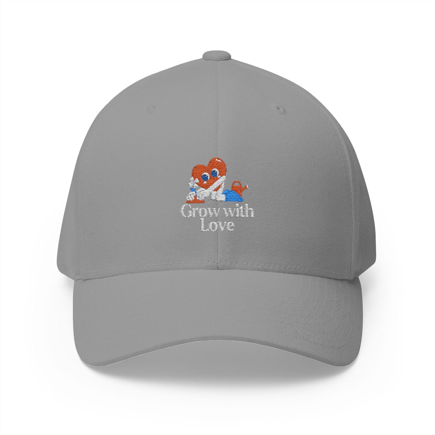 Grow With Love Closed-Back Structured Cap (Embroidery)
