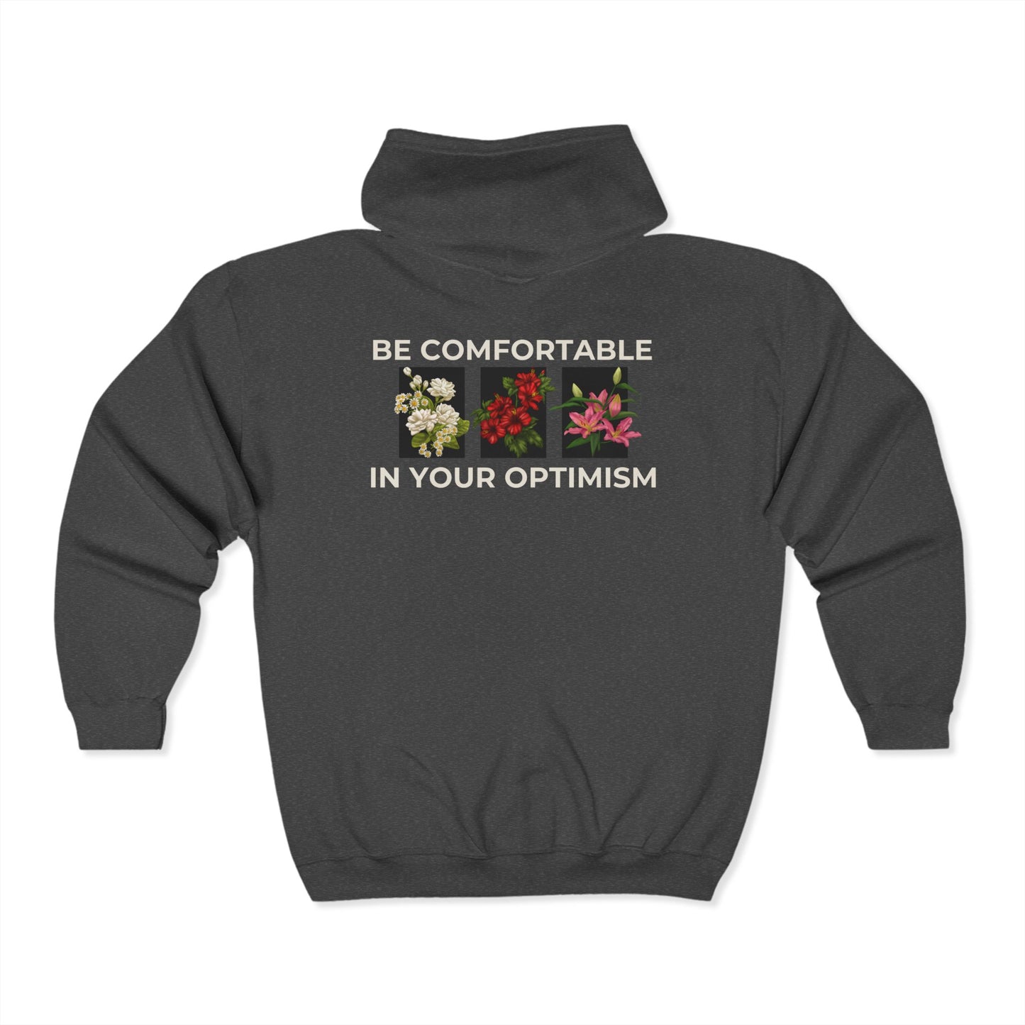 Comfortable in your Optimism Zip Hoodie