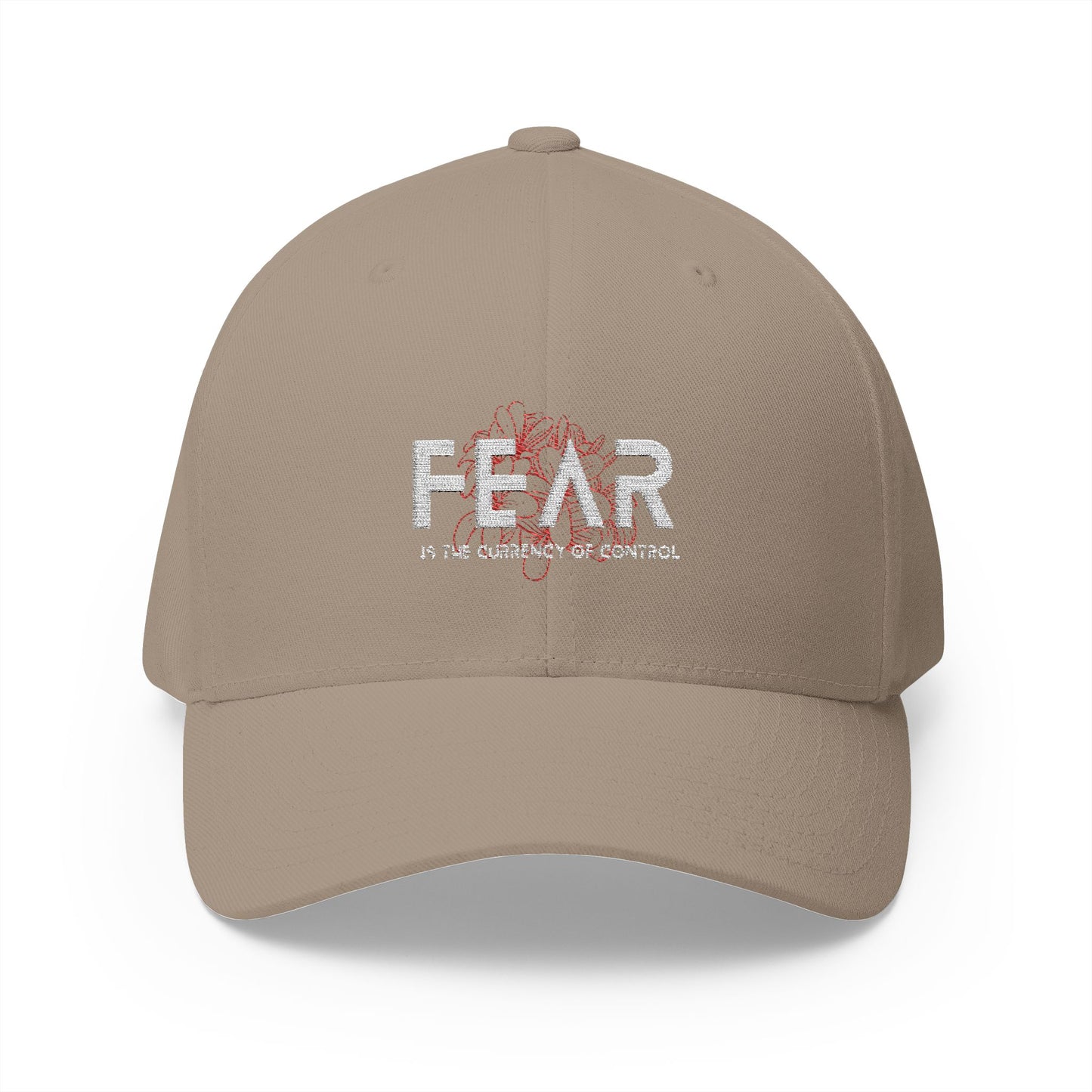 Fear Currency Closed-Back Structured Cap (Embroidery)