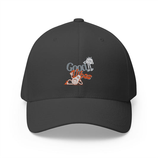 Good Vibes Closed-Back Structured Cap (Embroidery)