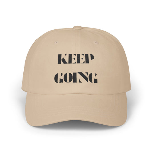 Keep Going Classic Dad Cap