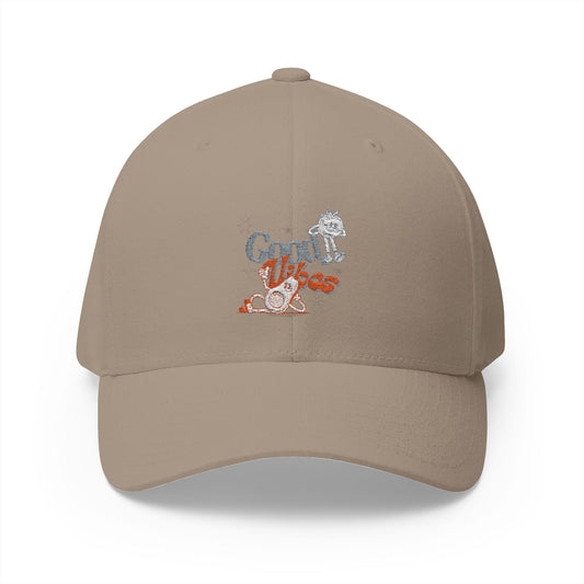 Good Vibes Closed-Back Structured Cap (Embroidery)