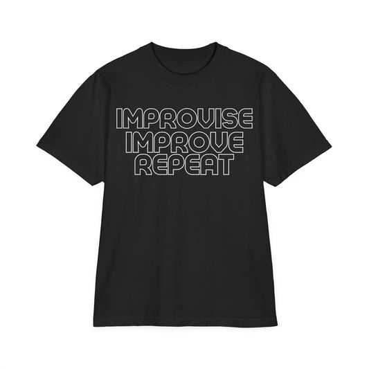 Improvise Improve Repeat Drop Oversize T-Shirt