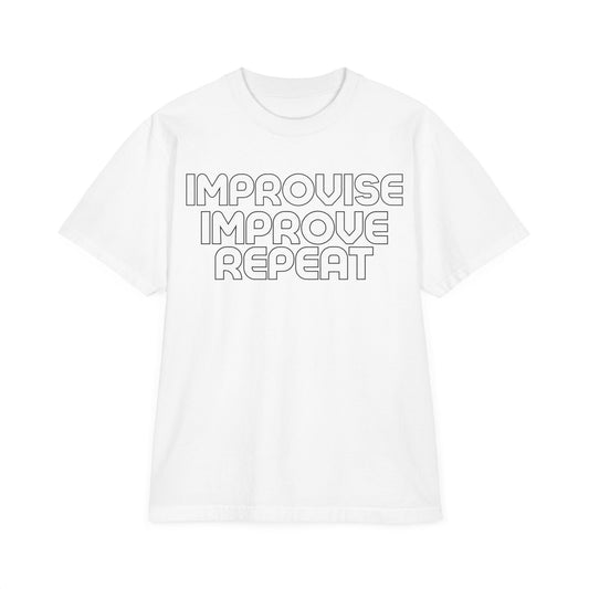 Improvise Improve Repeat Drop Oversize T-Shirt