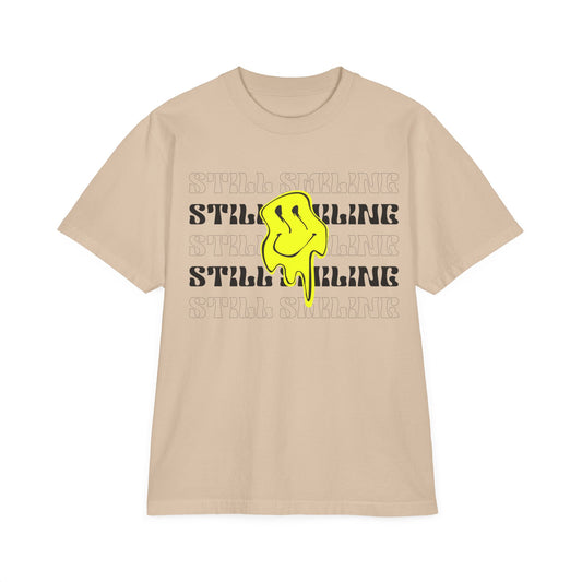 Still Smiling Drop Oversize T-Shirt
