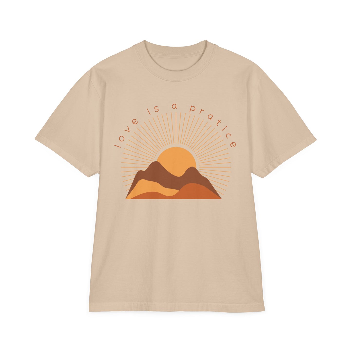 Love is a Practice Oversize T-Shirt