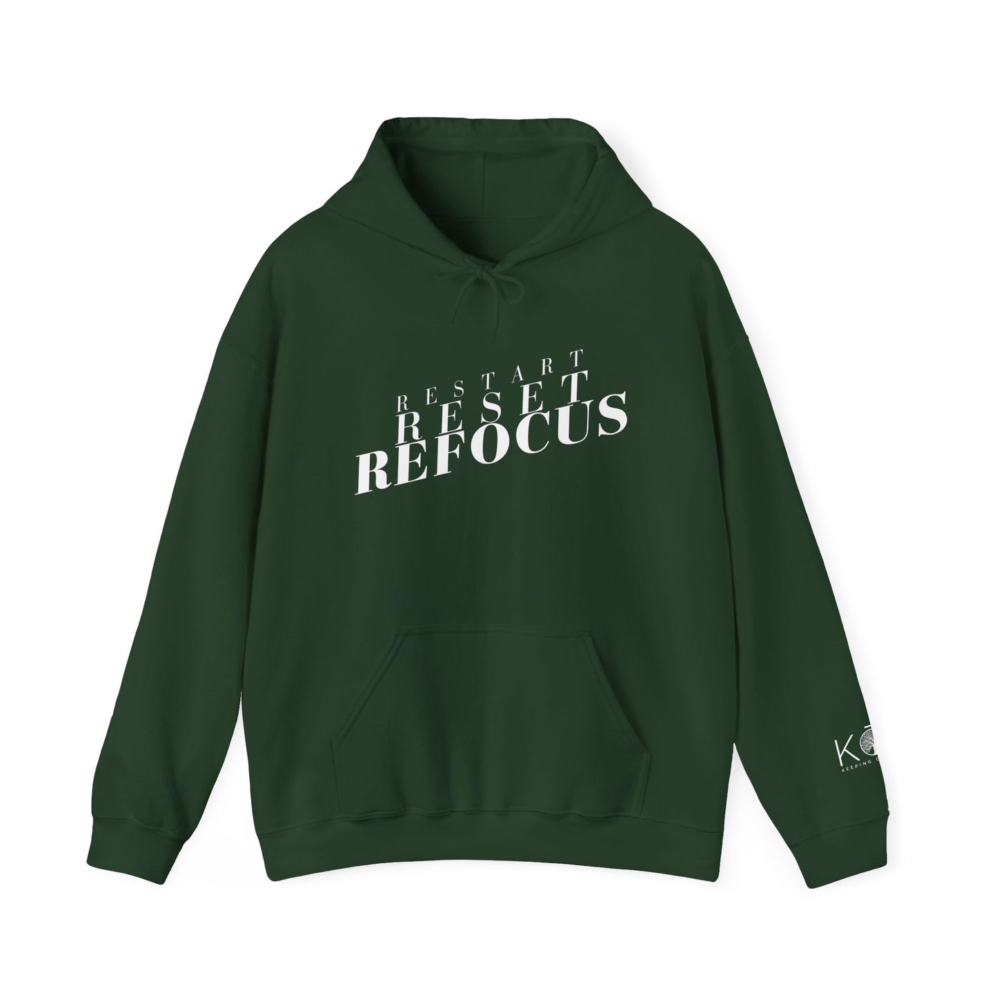 Reset Restart Refocus Hoodie