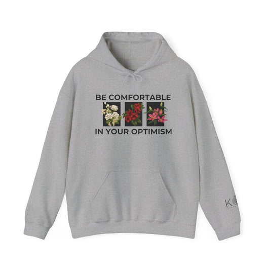 Be Comfortable in your Optimism Hoodie