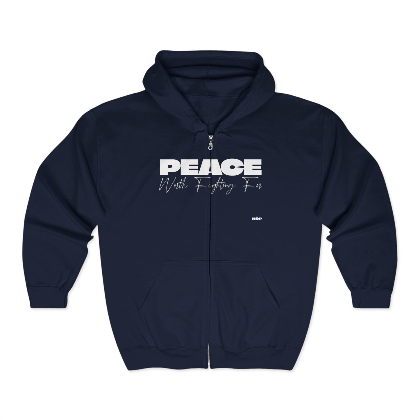 Peace Worth Fighting For Zip Hoodie