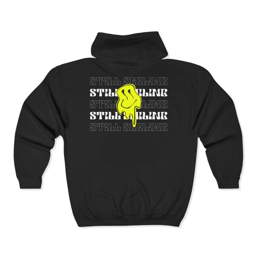 Still Smiling Zip Hoodie
