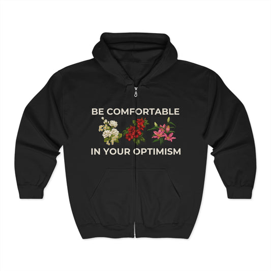 Comfortable in your Optimism Hoodie