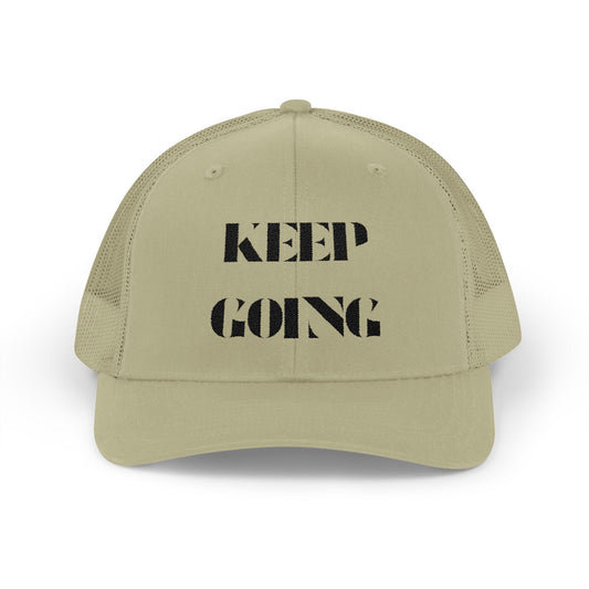 Keep Going Trucker Cap